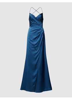 Sukienka wieczorowa ze skrzyżowanym wiązaniem na plecach ze sklepu Peek&Cloppenburg  w kategorii Sukienki - zdjęcie 167670780