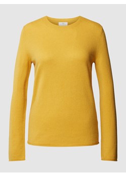 Sweter z dzianiny z kaszmiru z detalem z logo ze sklepu Peek&Cloppenburg  w kategorii Swetry damskie - zdjęcie 167671153