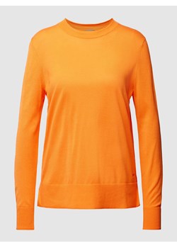 Bluzka z długim rękawem i prążkowanymi wykończeniami model ‘Fanikasa’ ze sklepu Peek&Cloppenburg  w kategorii Swetry damskie - zdjęcie 167671220