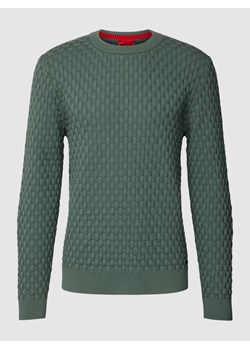 Sweter z dzianiny z okrągłym dekoltem model ‘Stubon’ ze sklepu Peek&Cloppenburg  w kategorii Swetry męskie - zdjęcie 167671303