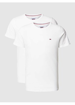 T-shirt o kroju slim fit z wyhaftowanym logo w zestawie 2 szt. ze sklepu Peek&Cloppenburg  w kategorii T-shirty męskie - zdjęcie 167671352
