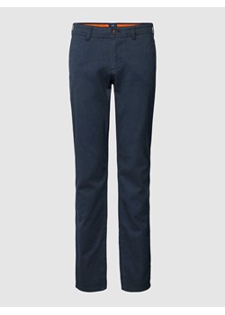 Spodnie materiałowe z fakturowanym wzorem ze sklepu Peek&Cloppenburg  w kategorii Spodnie męskie - zdjęcie 167671394