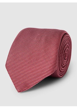 Krawat jedwabny ze wzorem na całej powierzchni ze sklepu Peek&Cloppenburg  w kategorii Krawaty - zdjęcie 167671411