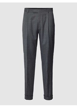 Spodnie do garnituru w kant z kieszeniami z tyłu model ‘Louis’ ze sklepu Peek&Cloppenburg  w kategorii Spodnie męskie - zdjęcie 167671440