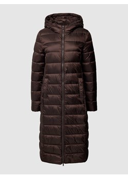 Płaszcz pikowany z kapturem ze sklepu Peek&Cloppenburg  w kategorii Płaszcze damskie - zdjęcie 167671631