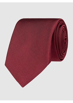 Krawat z jedwabiu o jednolitym kolorze (7 cm) ze sklepu Peek&Cloppenburg  w kategorii Krawaty - zdjęcie 167671684