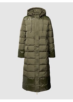 Płaszcz pikowany z kapturem ze sklepu Peek&Cloppenburg  w kategorii Płaszcze damskie - zdjęcie 167672480