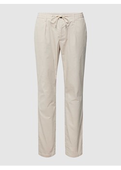 Chinosy z lamowanymi kieszeniami ze sklepu Peek&Cloppenburg  w kategorii Spodnie męskie - zdjęcie 167672564