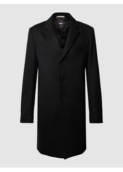 Krótki płaszcz z mieszanki żywej wełny i kaszmiru model ‘Hyde’ ze sklepu Peek&Cloppenburg  w kategorii Płaszcze męskie - zdjęcie 167672750