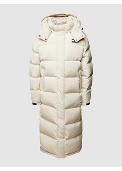 Płaszcz pikowany z kapturem ze sklepu Peek&Cloppenburg  w kategorii Płaszcze damskie - zdjęcie 167672861