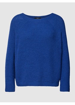 Sweter z dzianiny z okrągłym dekoltem model ‘XENO’ ze sklepu Peek&Cloppenburg  w kategorii Swetry damskie - zdjęcie 167673080