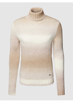 Sweter z dzianiny z nadrukiem na całej powierzchni model ‘Boris’ ze sklepu Peek&Cloppenburg  w kategorii Swetry męskie - zdjęcie 167673223