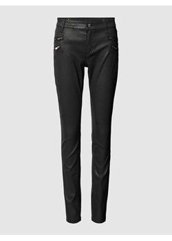 Spodnie z imitacji skóry model ‘COATING’ ze sklepu Peek&Cloppenburg  w kategorii Spodnie damskie - zdjęcie 167673424
