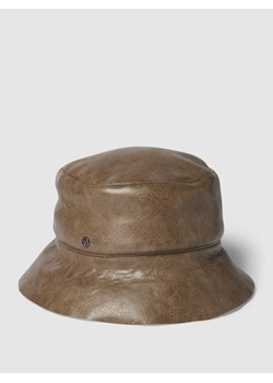 Czapka typu bucket hat z imitacji skóry ze sklepu Peek&Cloppenburg  w kategorii Kapelusze damskie - zdjęcie 167673571