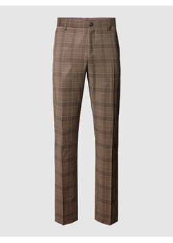 Spodnie ze wzorem w szkocką kratę ze sklepu Peek&Cloppenburg  w kategorii Spodnie męskie - zdjęcie 167673620