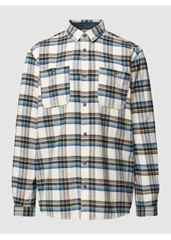 Koszula casualowa w szkocką kratę ze sklepu Peek&Cloppenburg  w kategorii Koszule męskie - zdjęcie 167673650