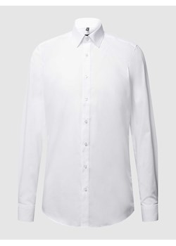 Koszula biznesowa o kroju slim fit z dodatkiem streczu i bardzo długim rękawem ze sklepu Peek&Cloppenburg  w kategorii Koszule męskie - zdjęcie 167673783