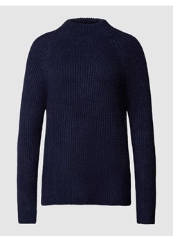 Sweter z dzianiny ze stójką ze sklepu Peek&Cloppenburg  w kategorii Swetry damskie - zdjęcie 167674441