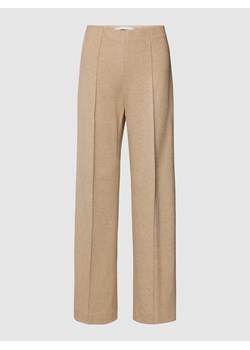 Spodnie materiałowe z przeszytymi kantami model ‘ELAINE’ ze sklepu Peek&Cloppenburg  w kategorii Spodnie damskie - zdjęcie 167675002