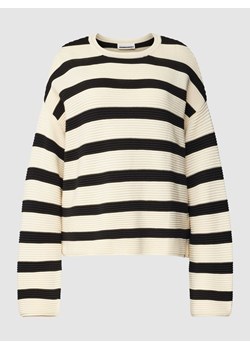 Sweter z dzianiny ze wzorem w paski model ‘MERINAA’ ze sklepu Peek&Cloppenburg  w kategorii Swetry damskie - zdjęcie 167675023