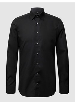 Koszula biznesowa o kroju slim fit z popeliny ze sklepu Peek&Cloppenburg  w kategorii Koszule męskie - zdjęcie 167675220