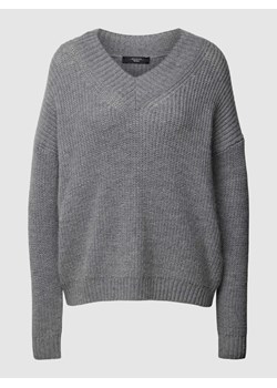 Sweter z dzianiny z dekoltem w serek model ‘VIAGGIO’ ze sklepu Peek&Cloppenburg  w kategorii Swetry damskie - zdjęcie 167675321