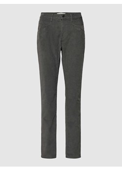 Spodnie sztruksowe z wpuszczanymi kieszeniami ze sklepu Peek&Cloppenburg  w kategorii Spodnie damskie - zdjęcie 167675914