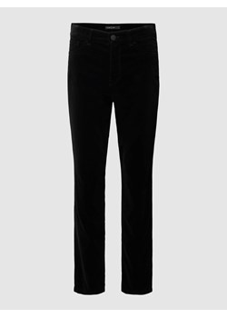 Spodnie o kroju slim fit w jednolitym kolorze ze sklepu Peek&Cloppenburg  w kategorii Spodnie damskie - zdjęcie 167675980
