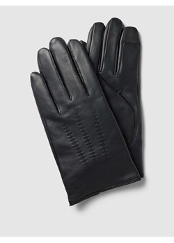 Rękawy ze skóry jagnięcej model ‘Hainz’ ze sklepu Peek&Cloppenburg  w kategorii Rękawiczki męskie - zdjęcie 167676170
