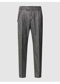 Spodnie do garnituru z zakładkami w pasie model ‘Sando’ ze sklepu Peek&Cloppenburg  w kategorii Spodnie męskie - zdjęcie 167676181