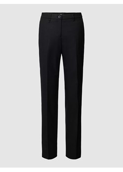 Spodnie materiałowe w kant model ‘MONROE’ ze sklepu Peek&Cloppenburg  w kategorii Spodnie damskie - zdjęcie 167676294