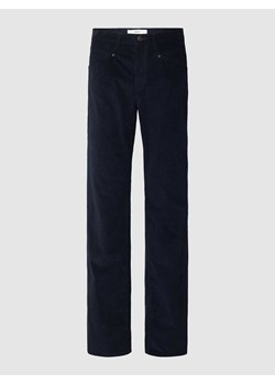Spodnie sztruksowe z wpuszczanymi kieszeniami po bokach ze sklepu Peek&Cloppenburg  w kategorii Spodnie damskie - zdjęcie 167676324