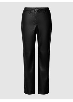 Spodnie z imitacji skóry ze sklepu Peek&Cloppenburg  w kategorii Spodnie damskie - zdjęcie 167676443