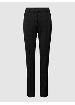Spodnie o kroju super slim fit z zapięciem na guzik i zamek błyskawiczny ze sklepu Peek&Cloppenburg  w kategorii Spodnie damskie - zdjęcie 167676902