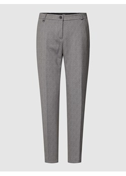 Spodnie materiałowe w kant ze sklepu Peek&Cloppenburg  w kategorii Spodnie damskie - zdjęcie 167677210