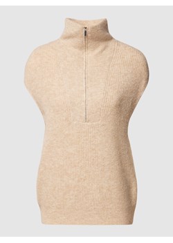 Sweter z dzianiny z kołnierzem model ‘Peisini’ ze sklepu Peek&Cloppenburg  w kategorii Swetry damskie - zdjęcie 167677214