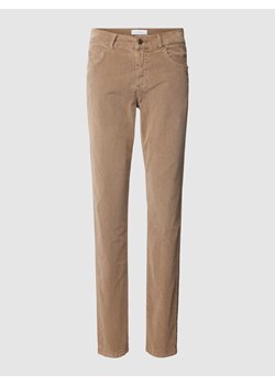Spodnie materiałowe o kroju skinny fit z 5 kieszeniami ze sklepu Peek&Cloppenburg  w kategorii Spodnie damskie - zdjęcie 167677251