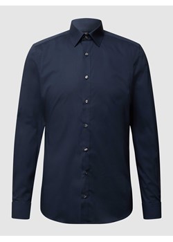 Koszula biznesowa o kroju slim fit z popeliny ze sklepu Peek&Cloppenburg  w kategorii Koszule męskie - zdjęcie 167677304