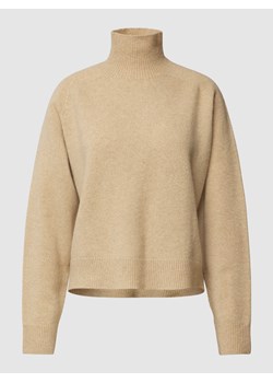 Sweter z dzianiny z czystej żywej wełny model ‘LYZIMA’ ze sklepu Peek&Cloppenburg  w kategorii Swetry damskie - zdjęcie 167677370