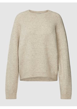 Sweter z dzianiny z dodatkiem wełny z alpaki model ‘PEMIRI’ ze sklepu Peek&Cloppenburg  w kategorii Swetry damskie - zdjęcie 167677410