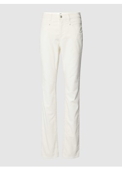 Spodnie sztruksowe z wpuszczanymi kieszeniami ze sklepu Peek&Cloppenburg  w kategorii Spodnie damskie - zdjęcie 167677711