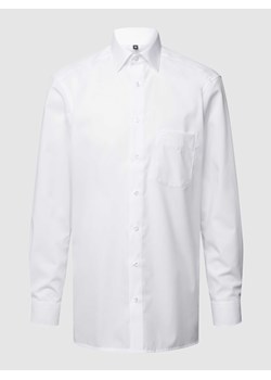 Koszula biznesowa o kroju regular fit z popeliny ze sklepu Peek&Cloppenburg  w kategorii Koszule męskie - zdjęcie 167677871