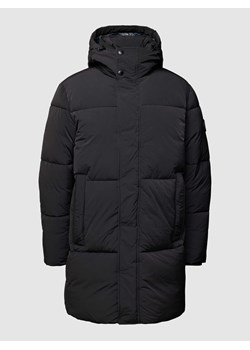 Płaszcz pikowany z kapturem model ‘Fabrius’ ze sklepu Peek&Cloppenburg  w kategorii Płaszcze męskie - zdjęcie 167677883