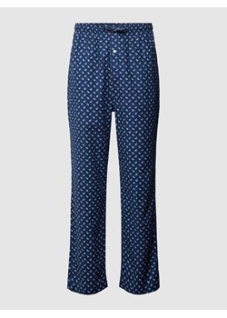 Spodnie od piżamy z wzorem na całej powierzchni ze sklepu Peek&Cloppenburg  w kategorii Piżamy męskie - zdjęcie 167678084