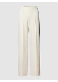 Spodnie materiałowe z przeszytymi kantami model ‘ELAINE’ ze sklepu Peek&Cloppenburg  w kategorii Spodnie damskie - zdjęcie 167678154