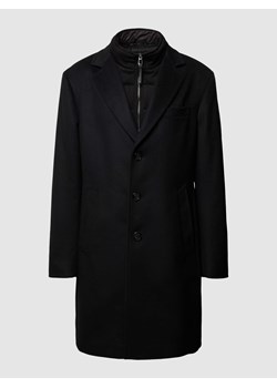 Płaszcz z listwą guzikową model ‘Morris’ ze sklepu Peek&Cloppenburg  w kategorii Płaszcze męskie - zdjęcie 167678514