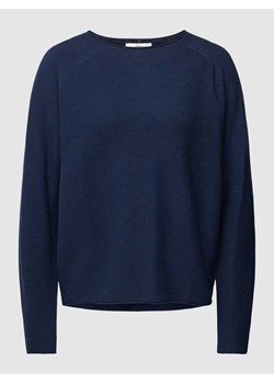 Sweter z dzianiny z okrągłym dekoltem ze sklepu Peek&Cloppenburg  w kategorii Swetry damskie - zdjęcie 167678571