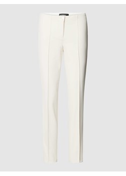 Spodnie o skróconym kroju w kant model ‘OS’ ze sklepu Peek&Cloppenburg  w kategorii Spodnie damskie - zdjęcie 167681472