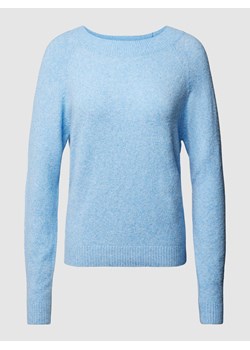 Sweter z dzianiny z okrągłym dekoltem model ‘DOFFY’ ze sklepu Peek&Cloppenburg  w kategorii Swetry damskie - zdjęcie 167681522