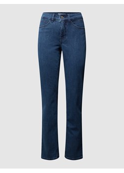 Jeansy o kroju straight fit z naszywką z logo model ‘Angela’ ze sklepu Peek&Cloppenburg  w kategorii Jeansy damskie - zdjęcie 167681832